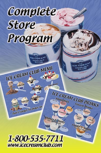 Ice cream shop club